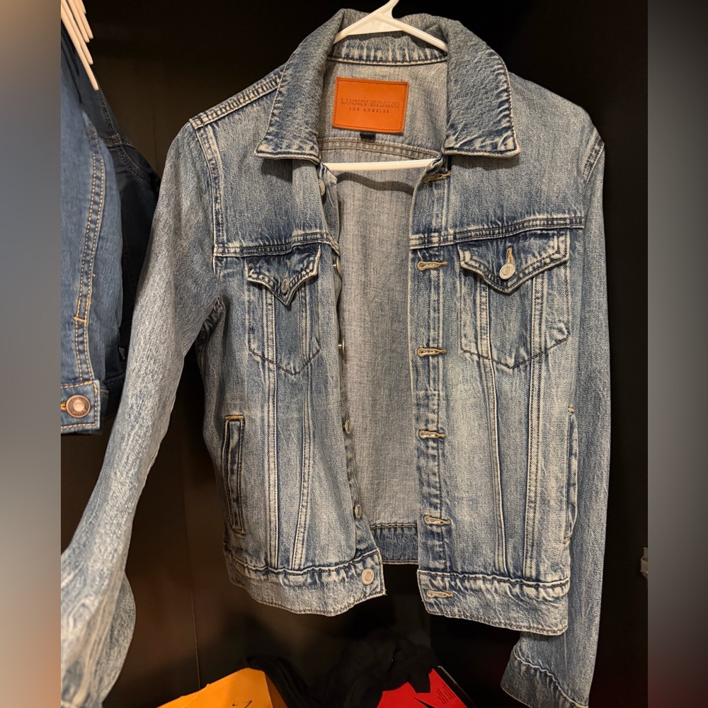 Lucky Brand Light Blue Denim Jacket